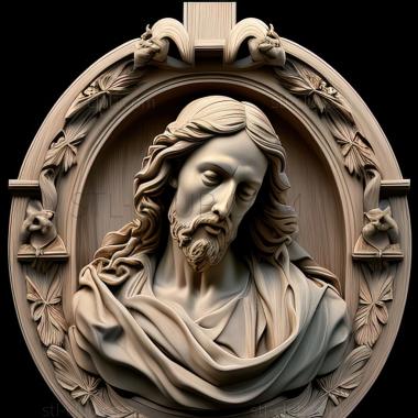 3D model st jesus (STL)